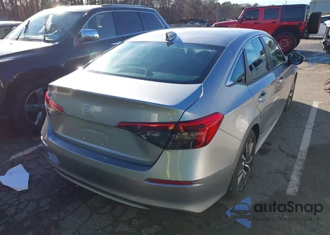 2023 Honda Civic из США, поврежденный, VIN 2HGFE1F75PH320203